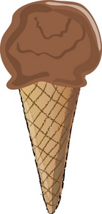 Chocolate Ice Cream Clipart.