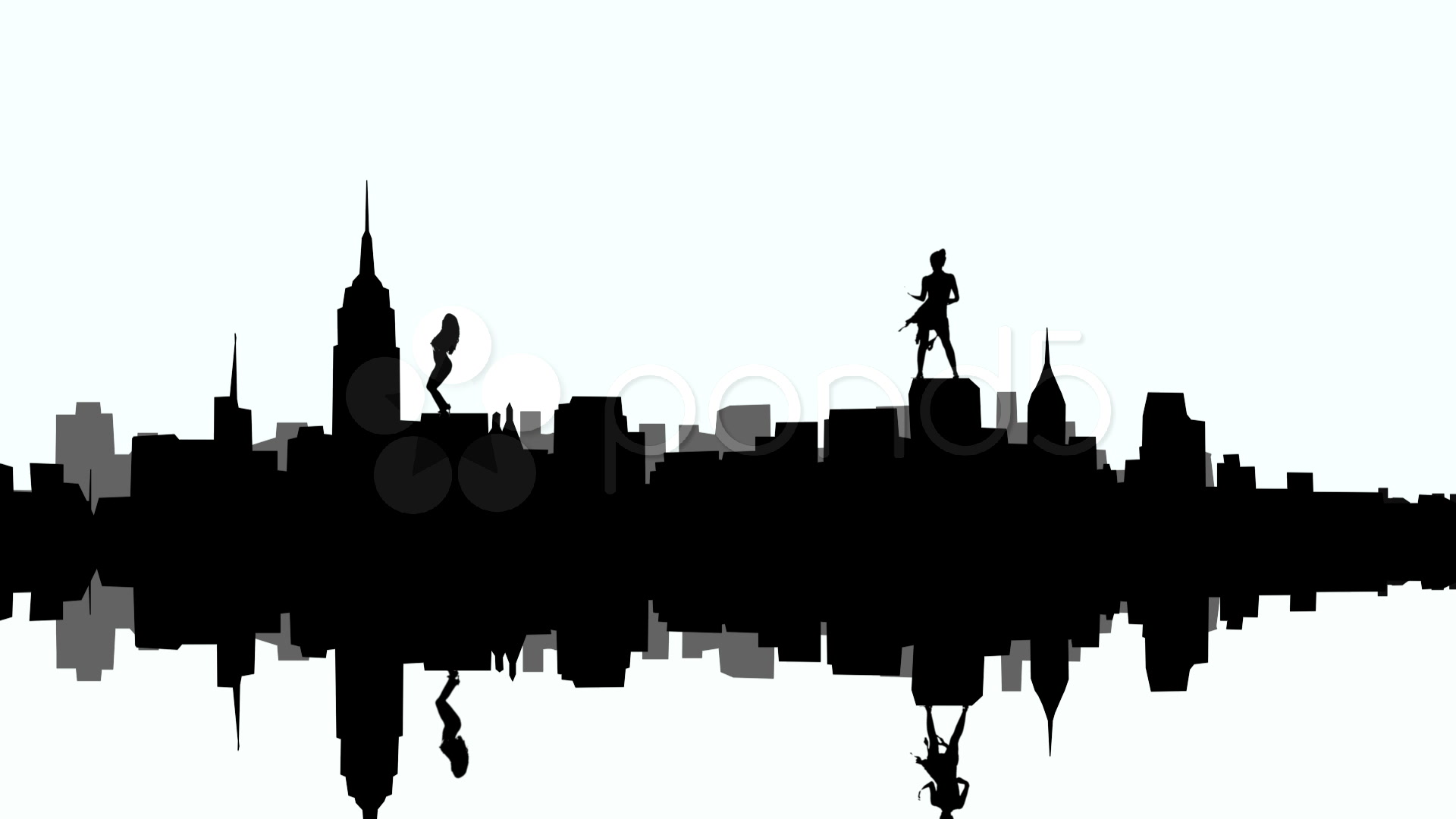 City Skyline Clipart.