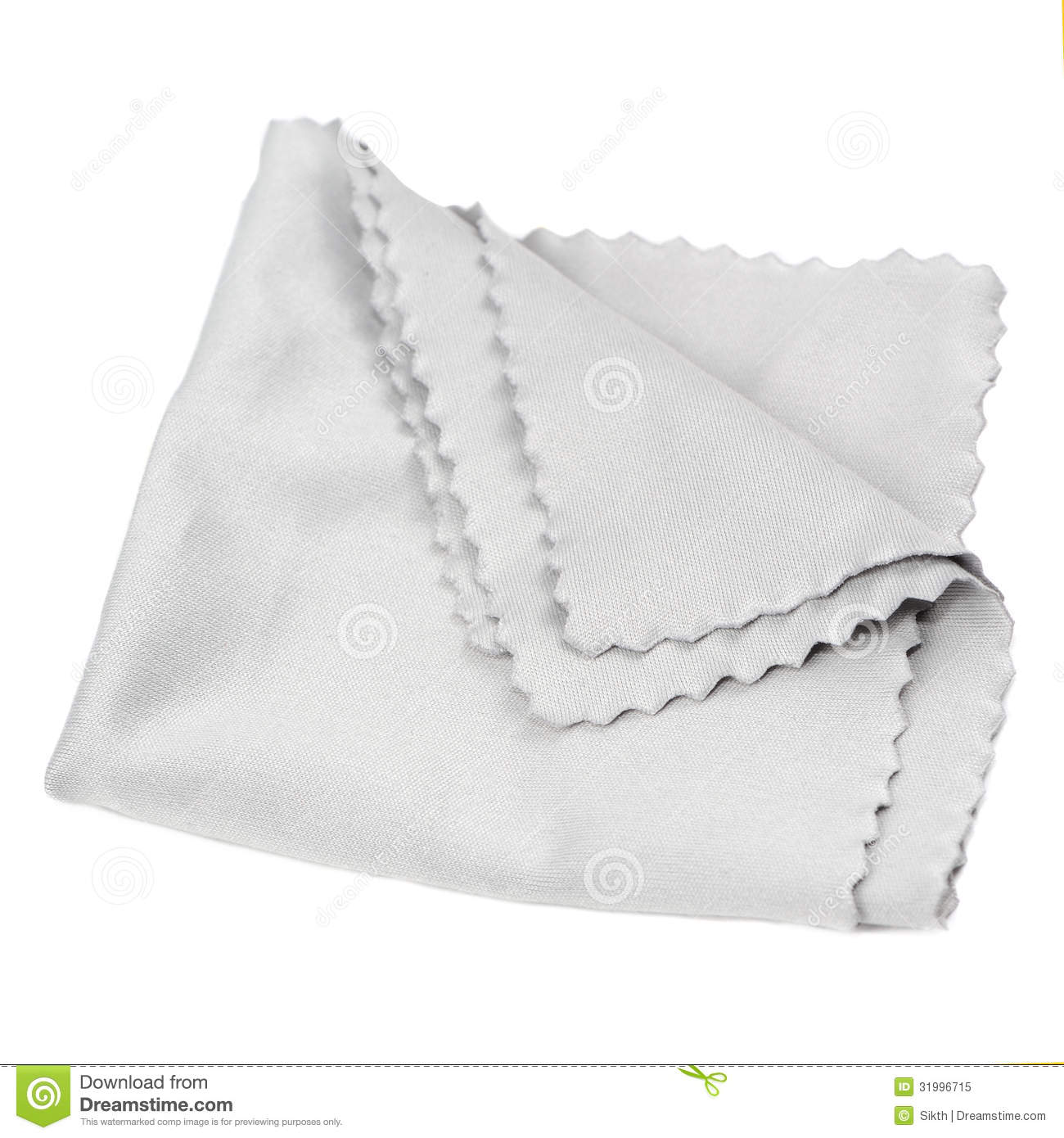 Glass Cloth Clipart.