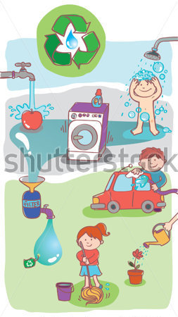 Different Uses Of Water Clipart.