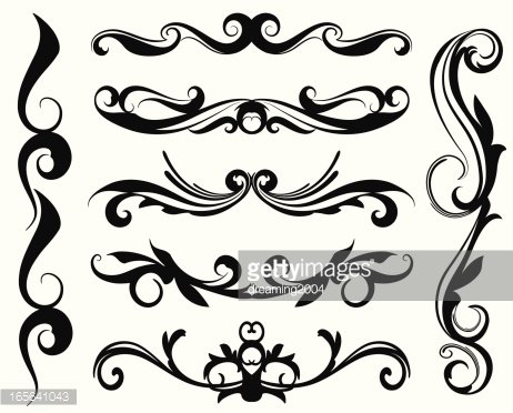 Flora Decoration premium clipart.