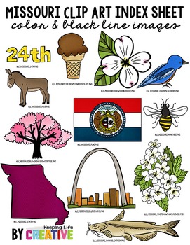 Missouri State Clip Art.