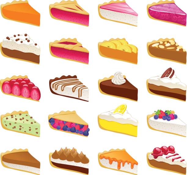 Best Slice Of Pie Illustrations, Royalty.