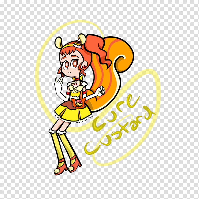 Cure Custard From KiraKira Precure a la mode transparent.