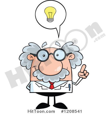 Albert Einstein Clipart #1.