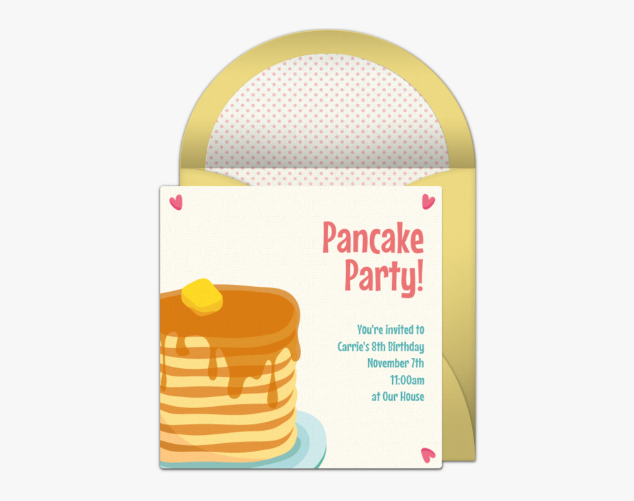 Clip Art Free Pancakes Invitations Brunch.