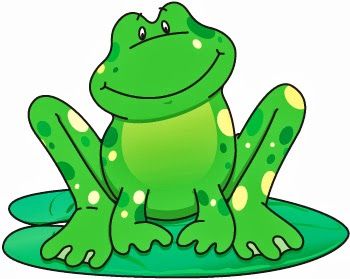 8562 Frog free clipart.