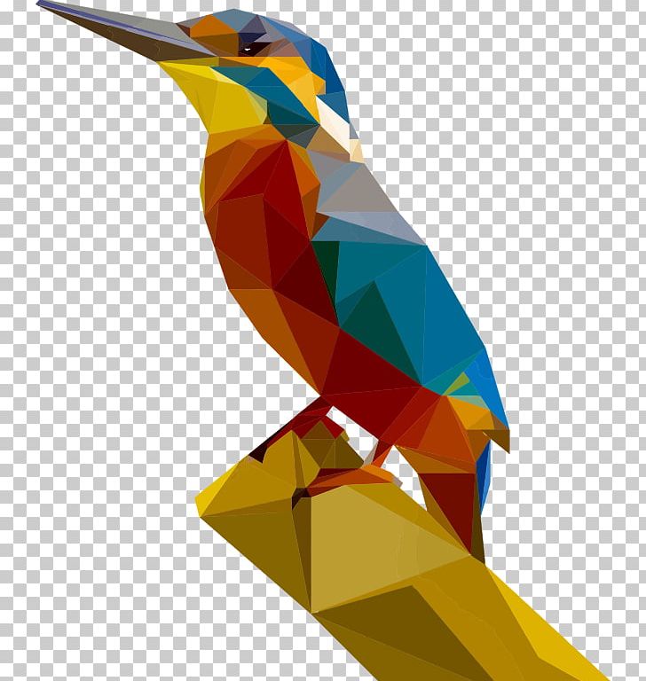 Kingfisher Low Poly Art PNG, Clipart, Art, Beak, Belted.