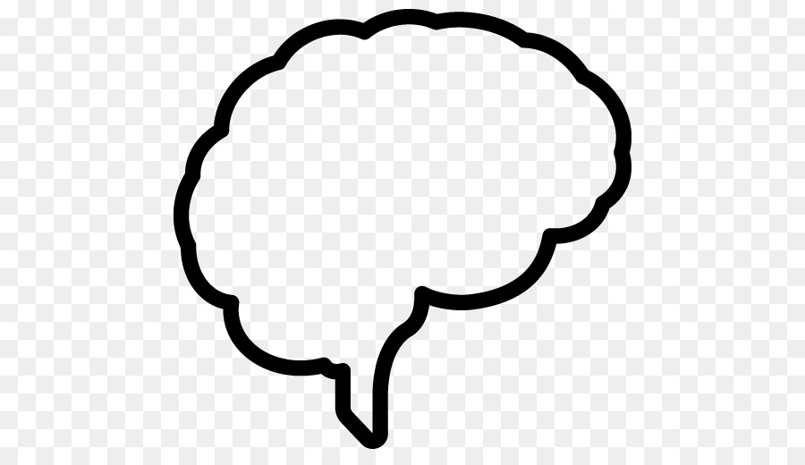 Brain Outline clipart.