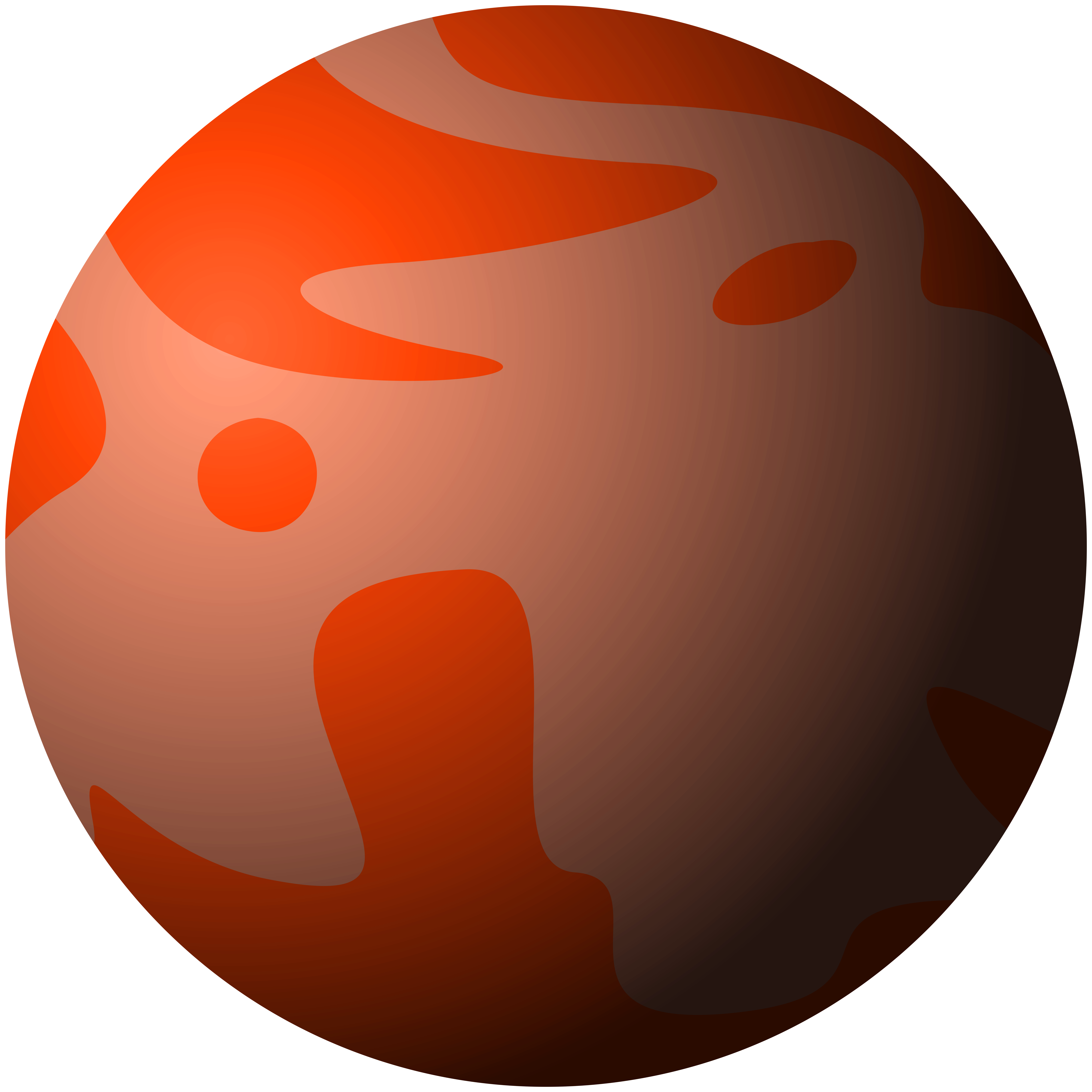 Mars PNG Clip Art.