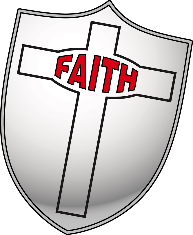 Shield of faith clipart.