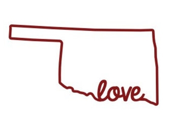 State Of Oklahoma Clipart.