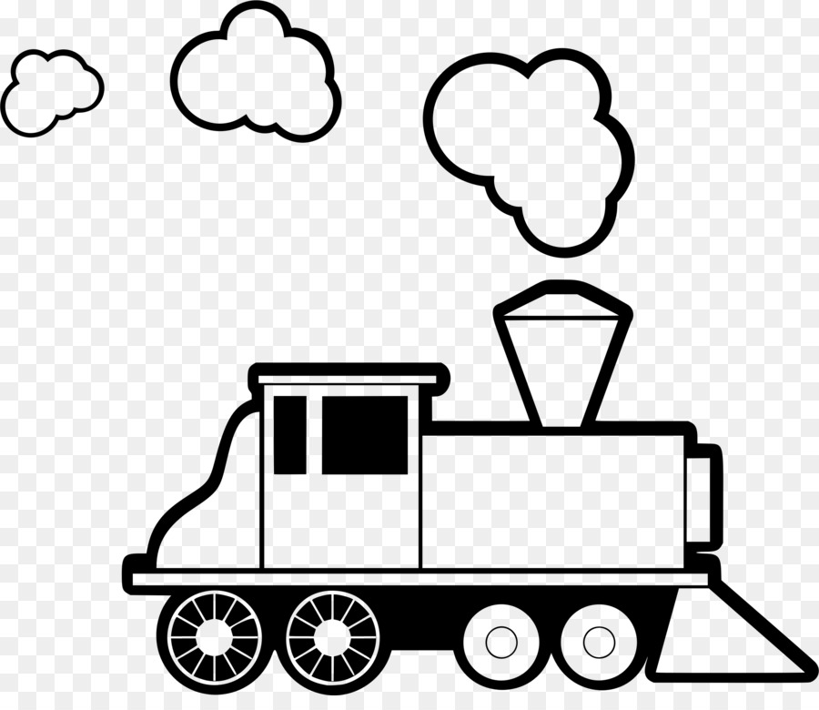 Train Cartoon clipart.