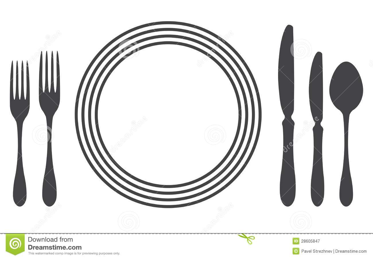 Free table setting clipart 6 » Clipart Station.