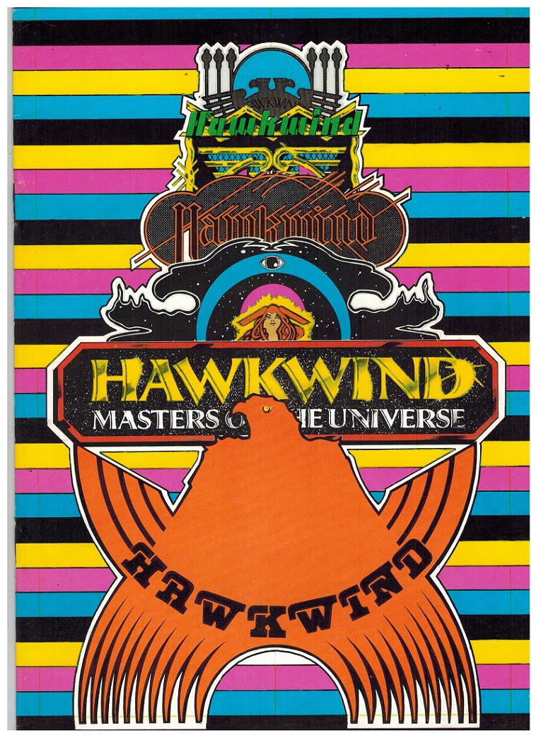 Details about HAWKWIND MASTERS OF THE UNIVERSE 1979 TOURBOOK VF COMPL.