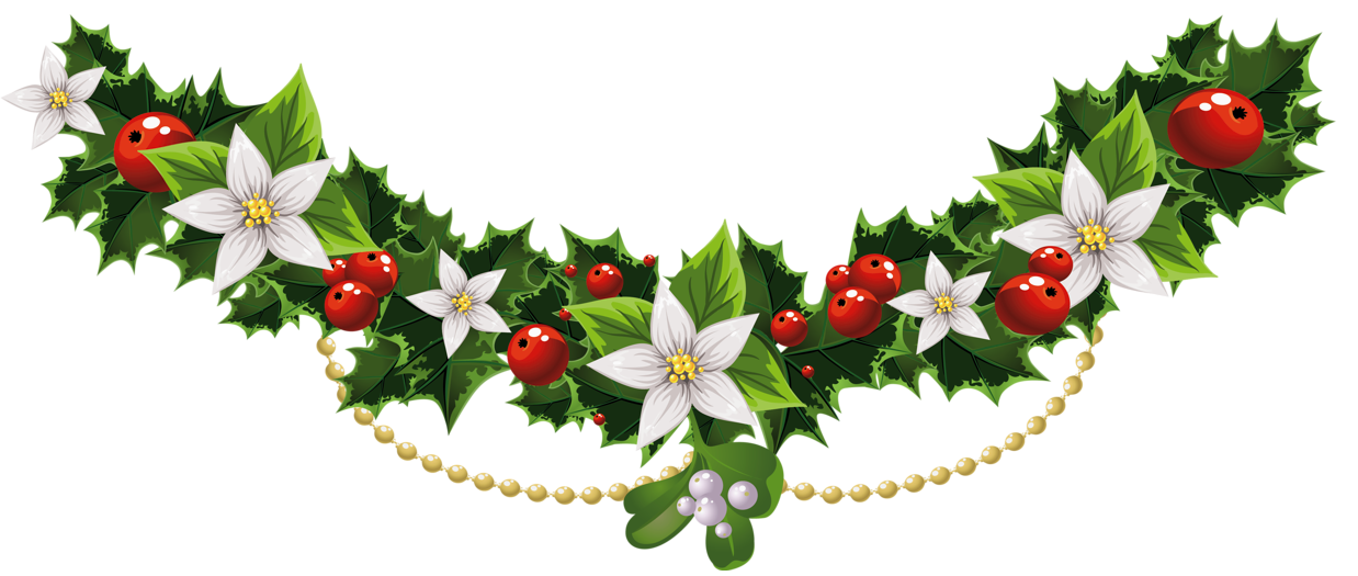 Card & Wallpapers Free Christmas Garland Download clipart.