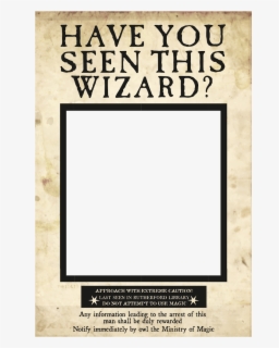 Free Wanted Poster Clip Art with No Background.