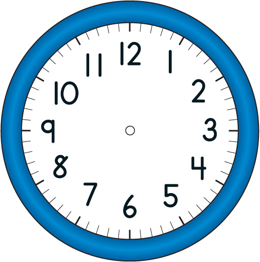 9721 Clock free clipart.