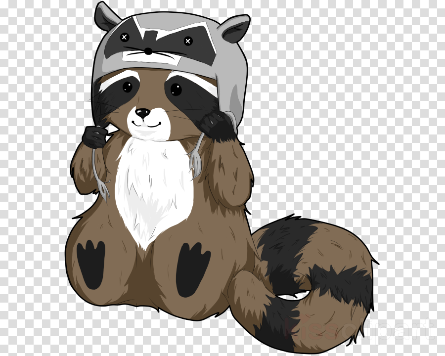 Download Raccoon Wolf Coonskin cap Drawing Illustration.