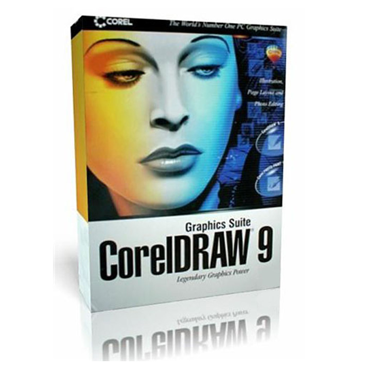 Corel Draw 9 Graphics Suite Full Version per PC.