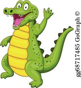 Crocodile Clip Art.