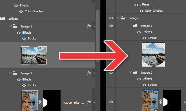 How to Crop (Delete) Pixels on a Single Layer in Photoshop.