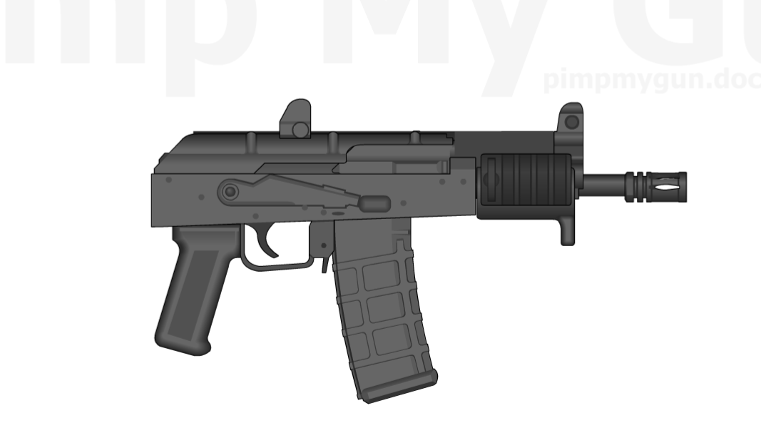 Draco Gun Png.