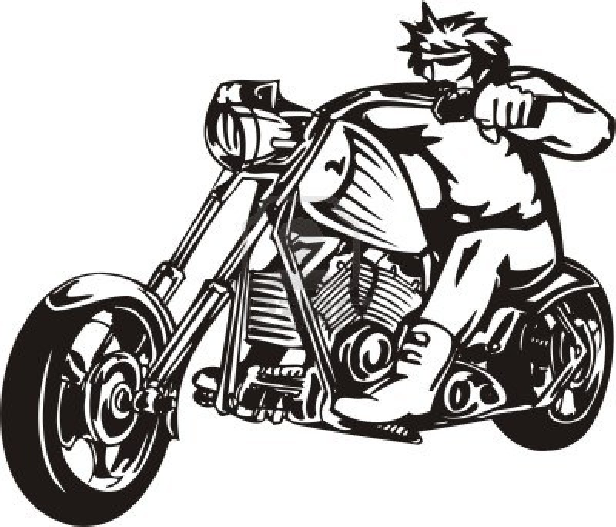 Free harley davidson clip art.