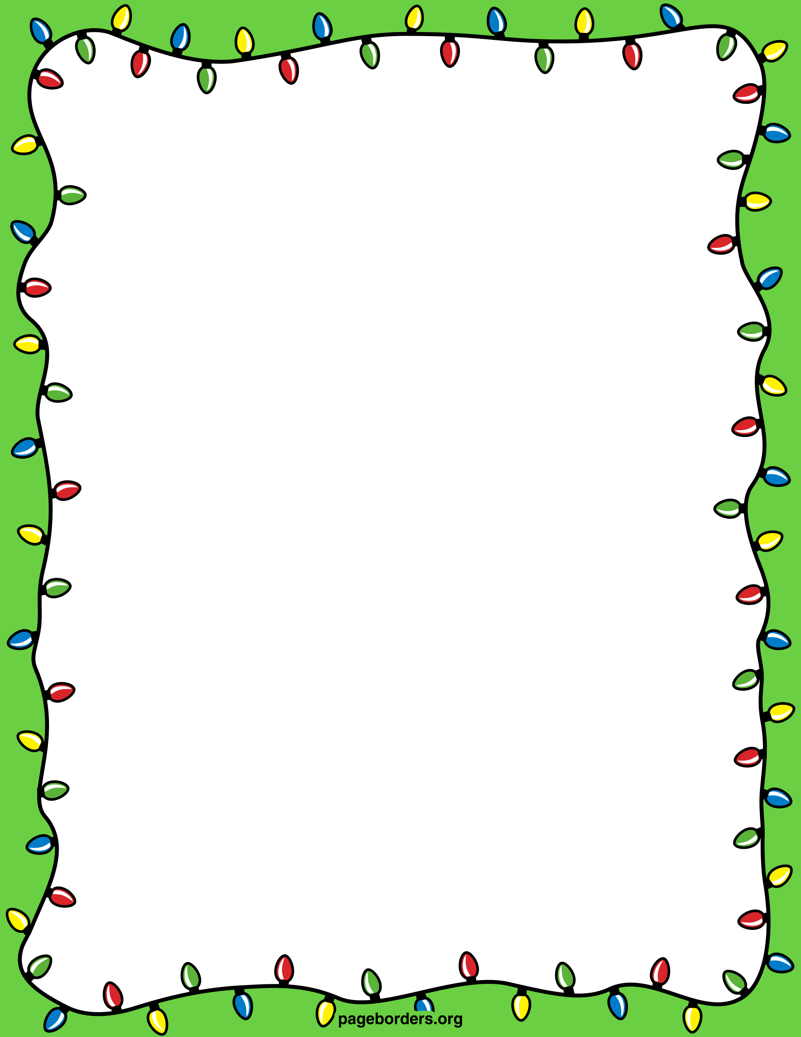 Christmas Lights Border Clip Art & Christmas Lights Border Clip.