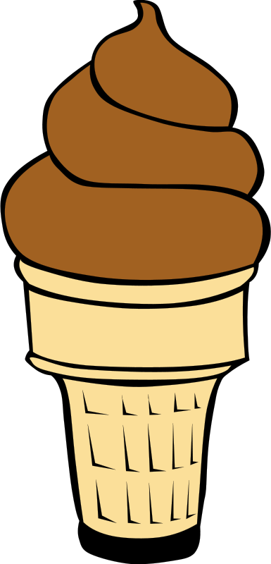 Free Clipart: Fast Food, Desserts, Ice Cream Cones, Soft Serve.