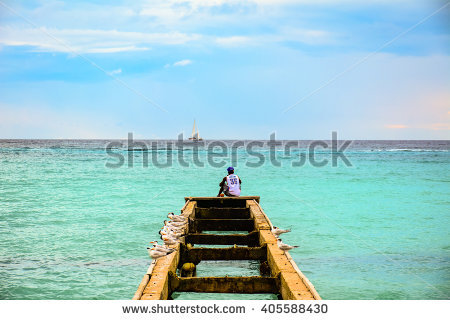 Seagull Pier Sitting Stock Photos, Royalty.