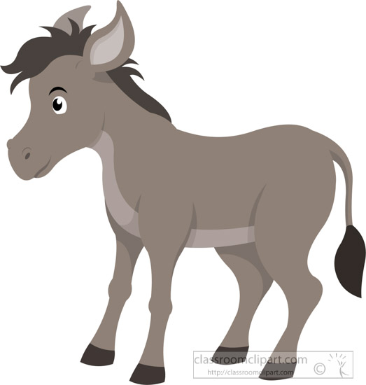 Free Donkey Clipart.