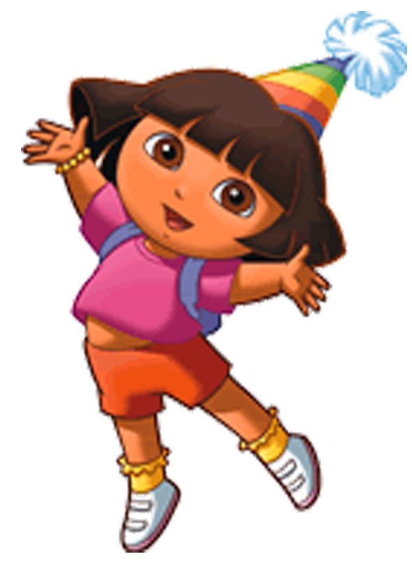 Dora The Explorer Birthday Png Vector, Clipart, PSD.