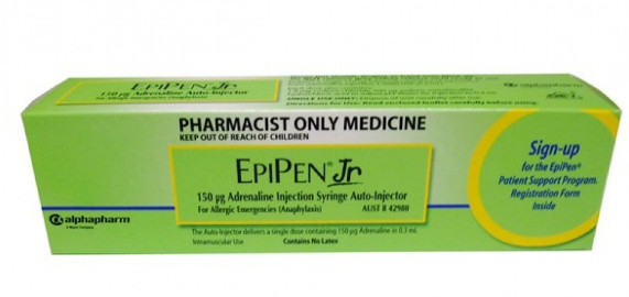 Epipen Single use Injection Pen.