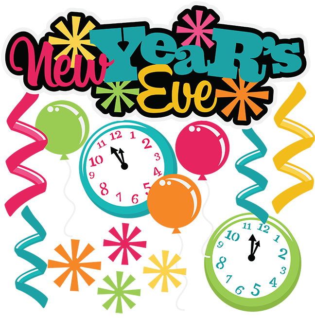 2017 new year eve clipart.