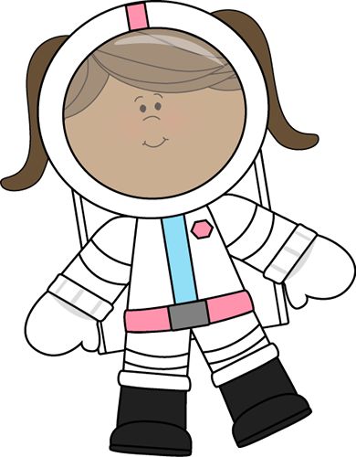 1393 Astronaut free clipart.