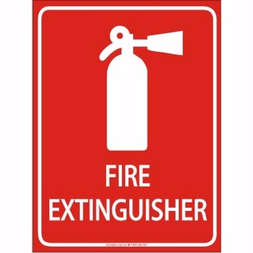 Fire Extinguisher Signage.