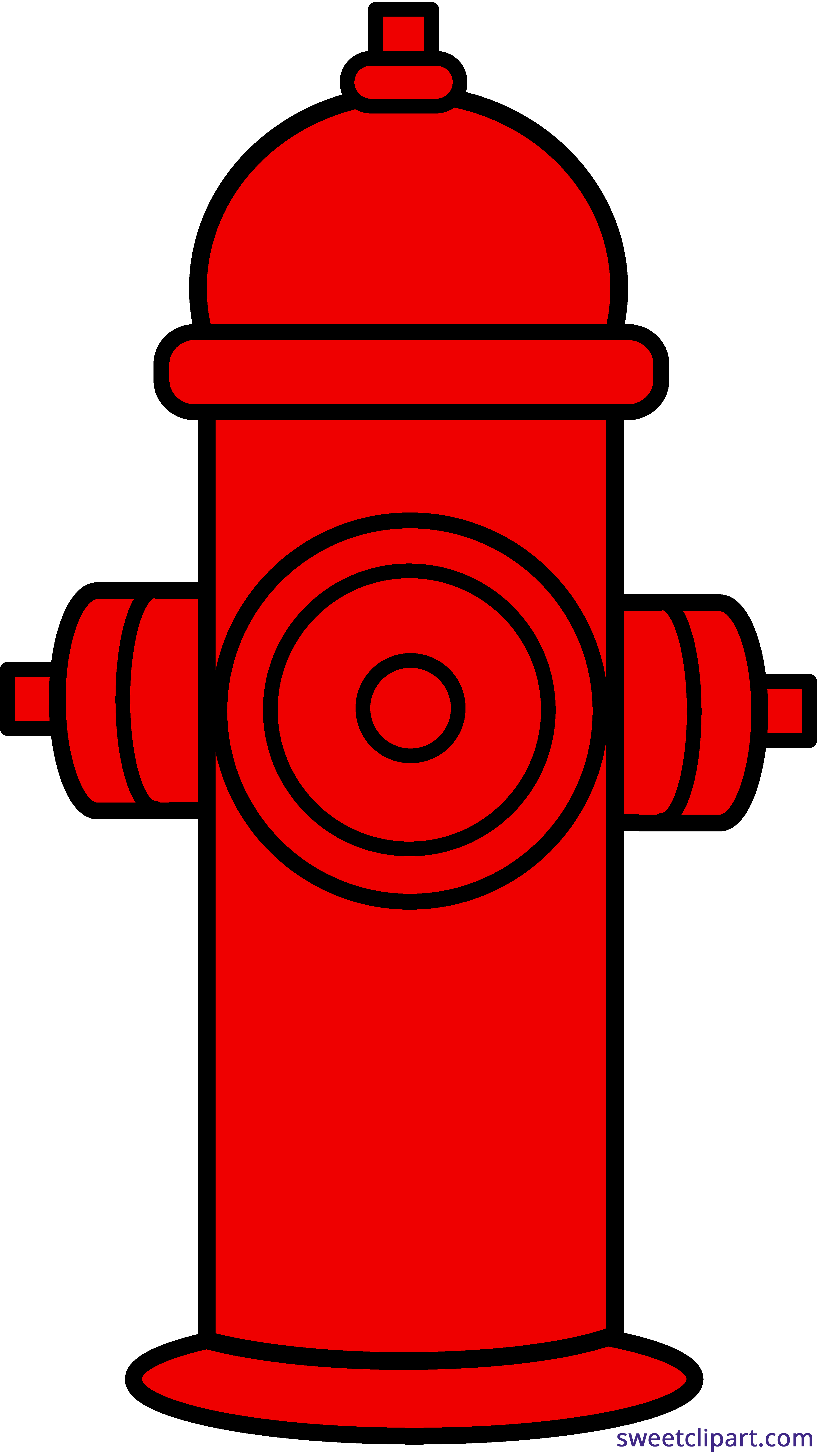 Fire Hydrant Red Clipart.