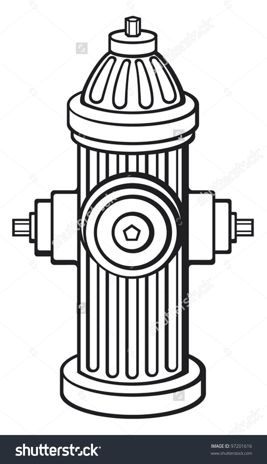 Fire Hydrant Image Clipart.