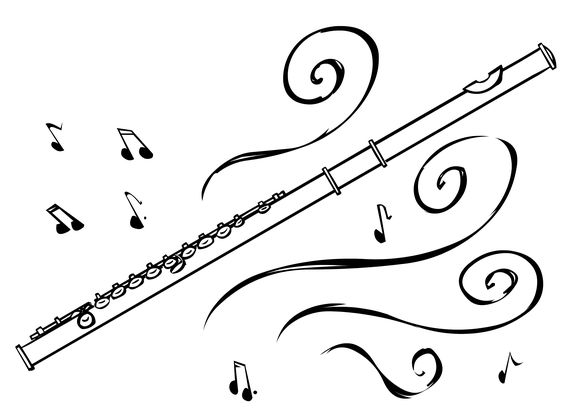 flute clipart.