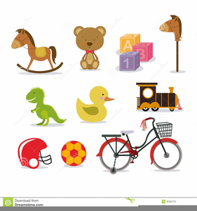 Baby Boy Toys Clipart.