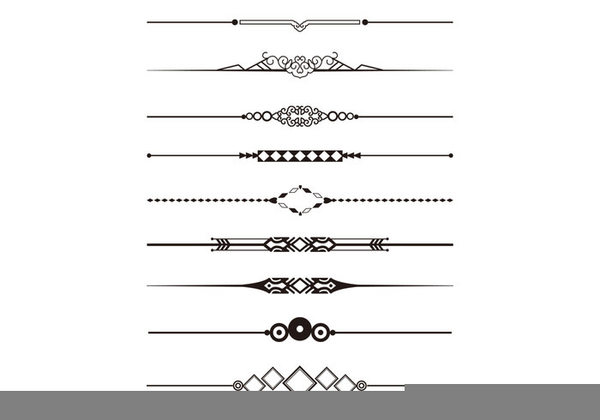 Free Clipart Decorative Divider.