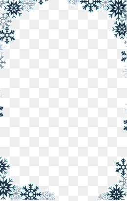 Free snowflake border clipart 5 » Clipart Station.