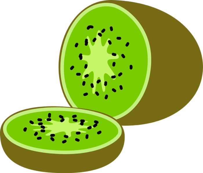 Kiwis, Watermelon & Grapes.