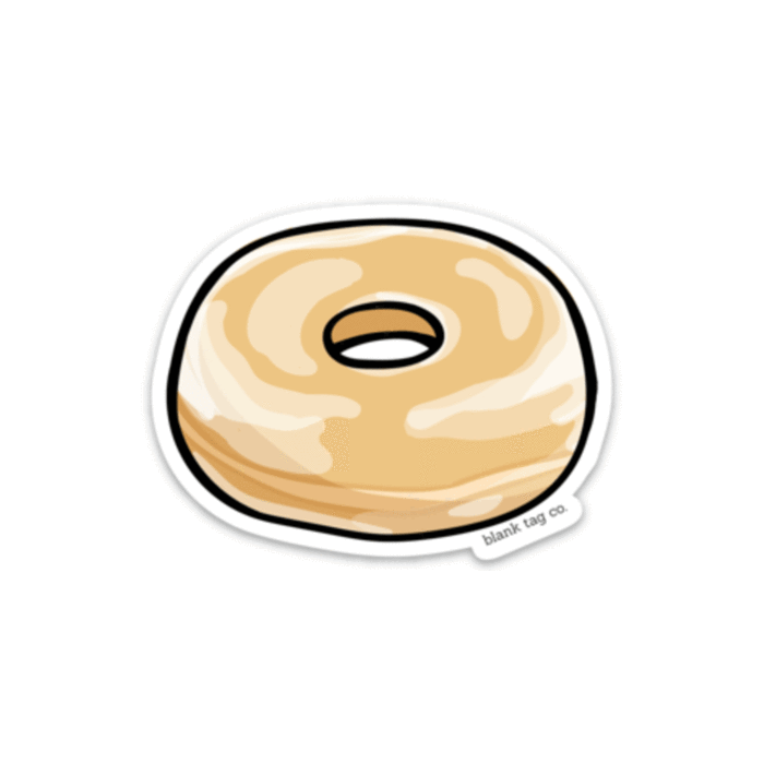 The Glazed Donut Sticker.