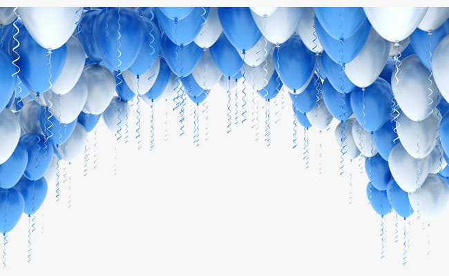 Balloon arches PNG clipart.