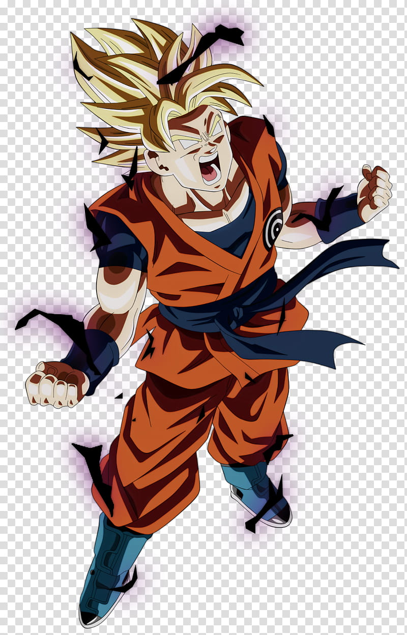 Goku Ssj Rage transparent background PNG clipart.