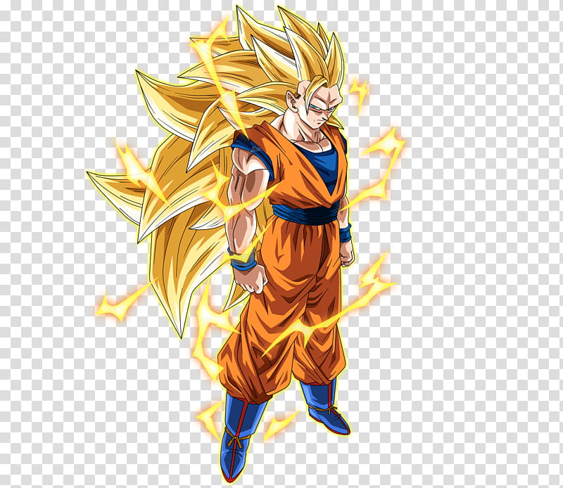 Goku Ssj Rayos, Dragon Ball Z Son Goku Super Saiyan standing.