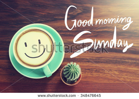 Good Morning Happy Sunday Clipart.