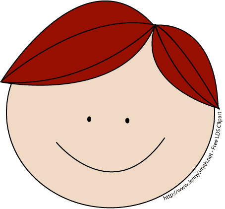 Red Hair Clipart.